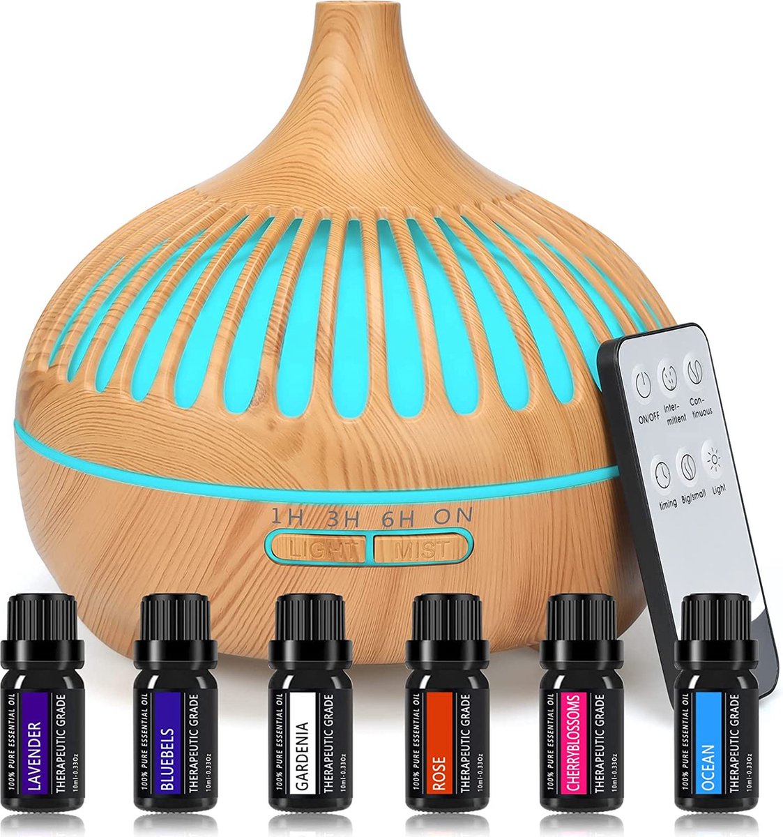 Aroma Diffuser - luchtreiniger voor grote ruimtes |Luxe wellness cadeau | Relax accessoires - Geurverspreider (8720837156184)