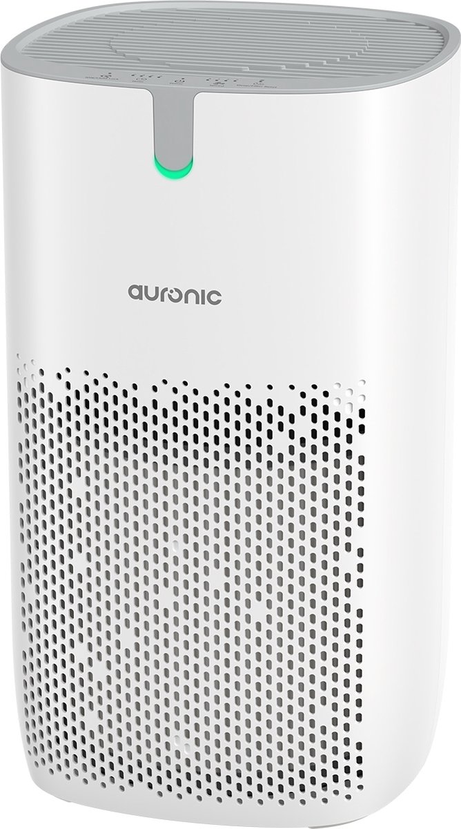Auronic Luchtreiniger Fresh Pro - 65 m² - Met HEPA 13-filter - 300 m³/u - Koolstoffilter - 3 Standen - Air Purifier - Wit (8721055562023)
