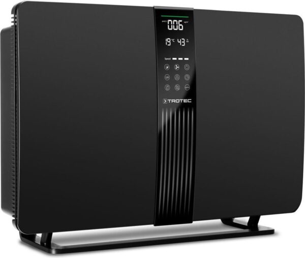 TROTEC Design luchtreiniger AirgoClean® 145 E - Wandbevestiging - Vrijstaand - voorfilter, HEPA-carbonfilter (99,97 %) en ionisatie (4052138108994)