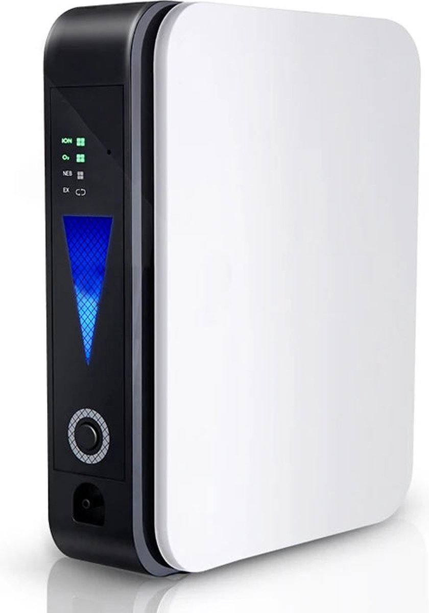 Zuurstofconcentrator - Zuurstof Generator - Oxygen Concentrator - Zuurstof - Zuurstofpomp - Luchtreiniger - Pollen - Draagbaar - 1L per min - 300000/cm³ - Wit (8721297911504)