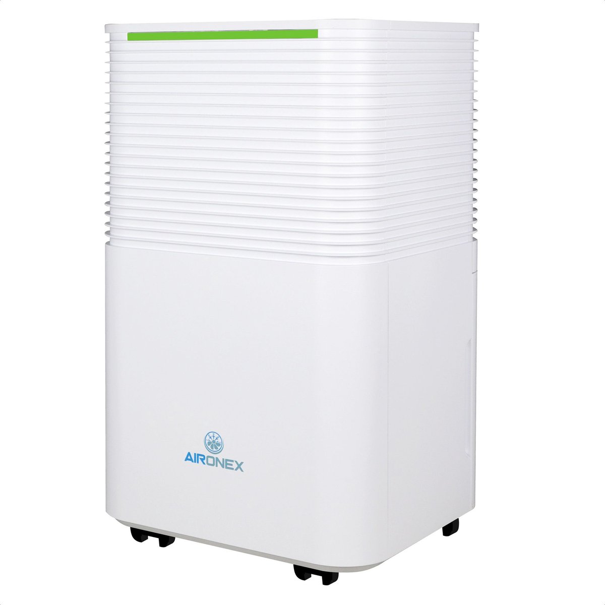 Aironex Luchtontvochtiger en Luchtreiniger 12 ltr - Compact Model - Ontvochtigt 12 liter per dag - Voorkomt Schimmel - Stil - Geschikt voor woonkamer, slaapkamer, badkamer, kelder en garage- Vochtvreter - Luchtontvochtiger slaapkamer- Dehumidifier (8720892170354)