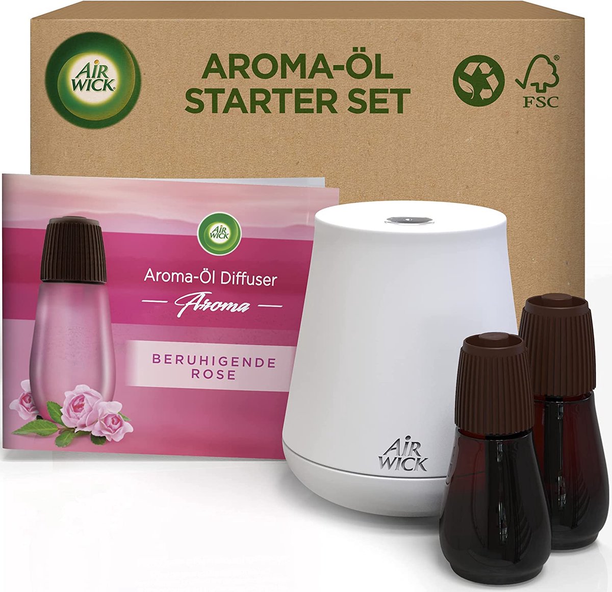 Aroma Diffuser - luchtreiniger voor grote ruimtes |Luxe wellness cadeau | Relax accessoires - Geurverspreider (8720837156221)