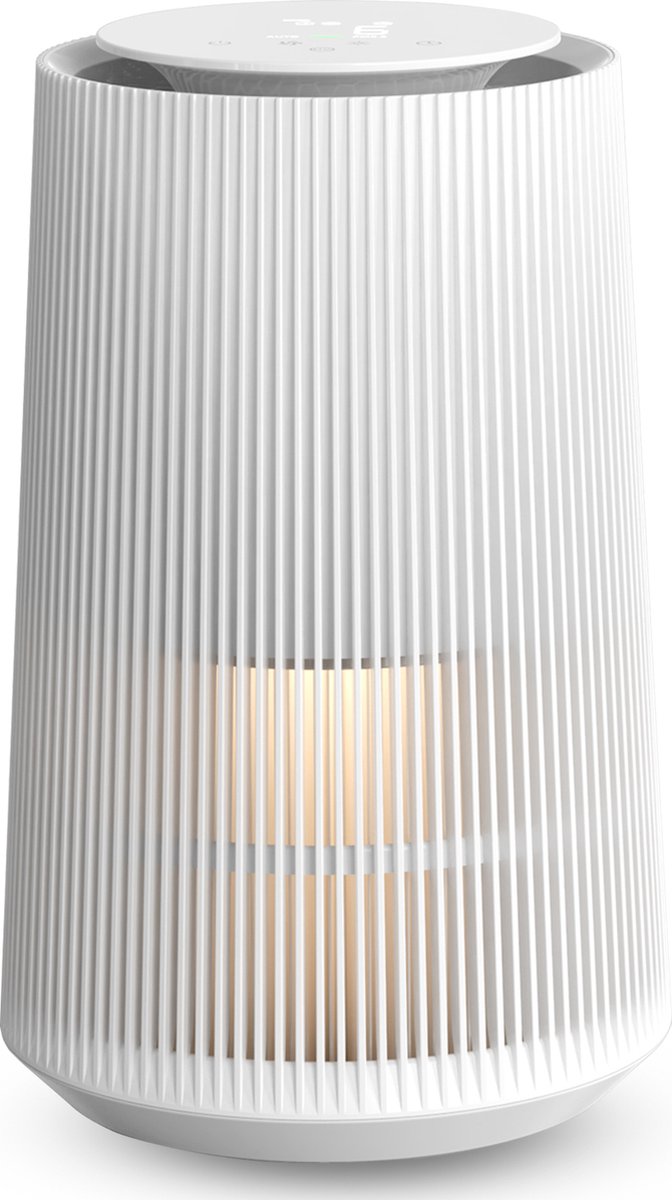 MiRi EasyBreath - Luchtreiniger - 50m² - Air Purifier - TRUE HEPA filter - Koolstoffilter - Ionisator - UV-C - Luchtkwaliteit Indicator - WiFi en App (8720865733081)