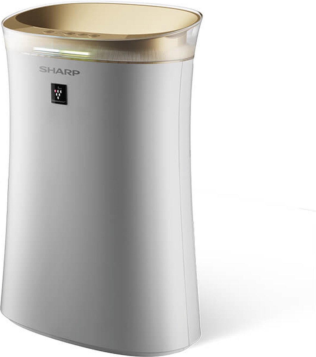 Sharp UA-PG50E-W HEPA luchtreiniger met ionisator - 38 m² - wit/goud (4974019954172)