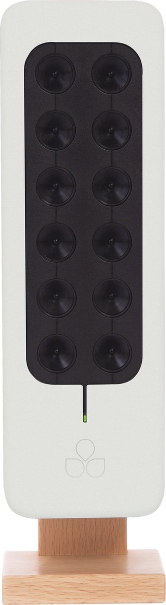 TEQOYA TeqAir 200 Grey/white ionisator luchtreiniger 30 m2 / Made in France / ionische optica / 10 jaar garantie / 100% Ozonvrij (9613999776217)