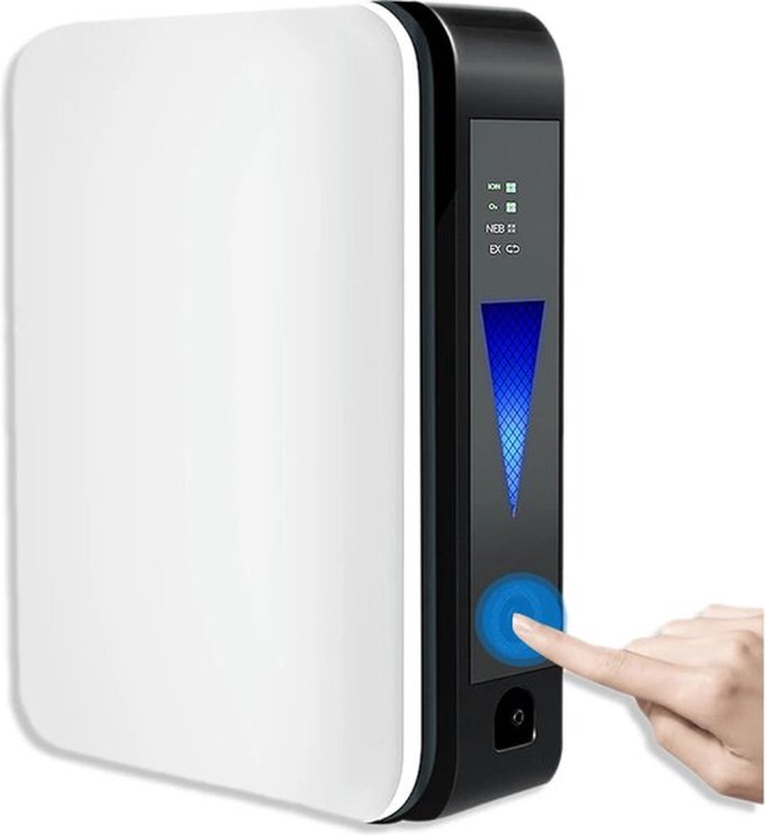 Ziqing - Zuurstofconcentrator - Zuurstof Generator - Oxygen Concentrator - Zuurstof - Zuurstofpomp - Luchtreiniger - Pollen - Draagbaar - 1L per min - 300000/cm³ - Wit (8785307051192)