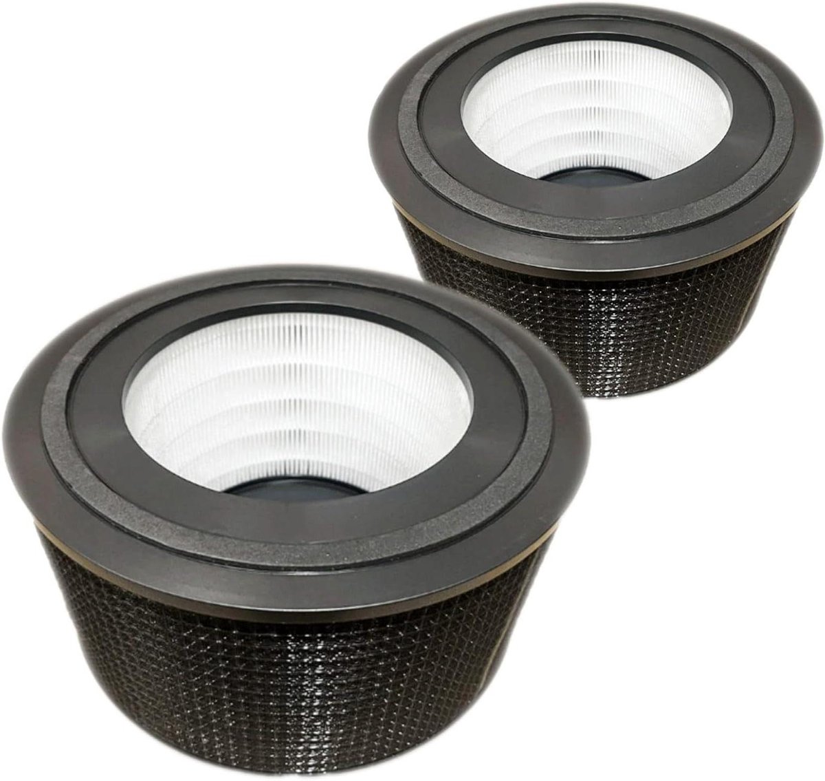 Air Filter Vervanging Compatibel met Luchtreinigers - Hoog Efficiëntie H13 HEPA Geactiveerd Koolstoffilter - 2 Stuks (8785335097513)