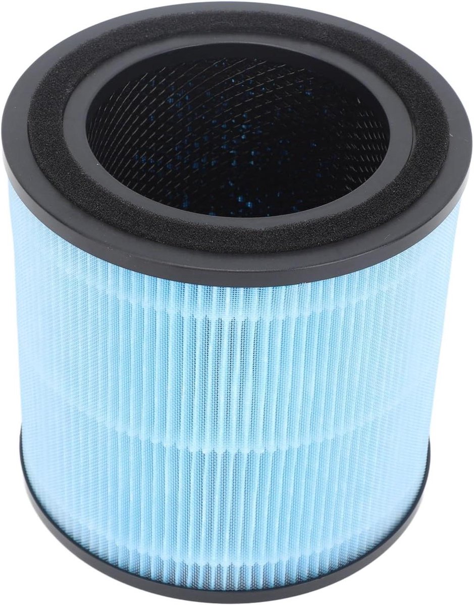 Allecto Plus - 4-Laags H13 True HEPA-Filterelement voor Airtok AP0601 Luchtreiniger - Nylon Filterpatroon met High Efficiency - Vervangende Accessoires - Luchtreiniger Filter. (8785328930995)