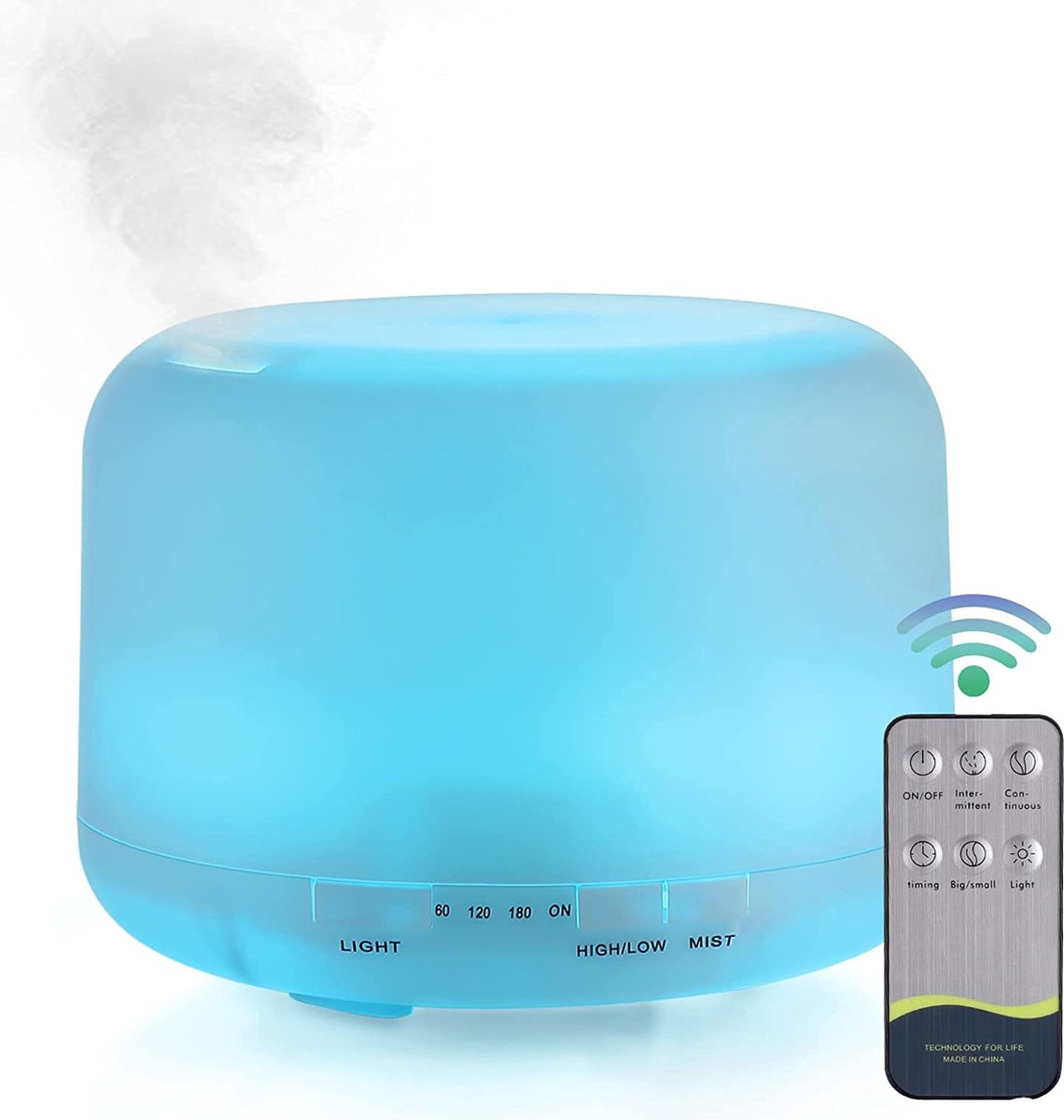 Aroma Diffuser - luchtreiniger voor grote ruimtes |Luxe wellness cadeau | Relax accessoires - Geurverspreider (8720837157303)