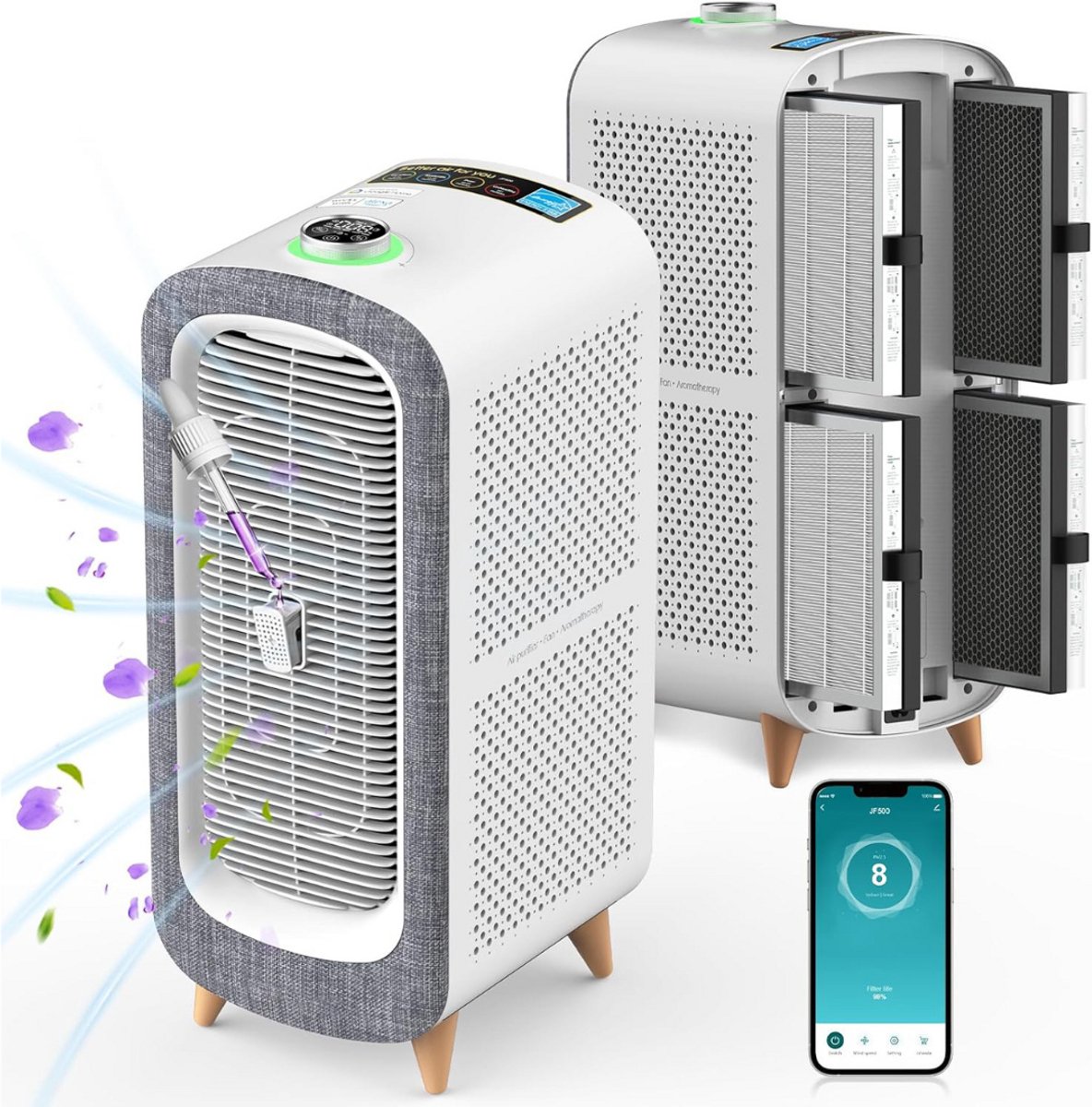 DailySupplies® Air Purifier - Luchtreiniger - Luchtbevochtiger (8721303538879)