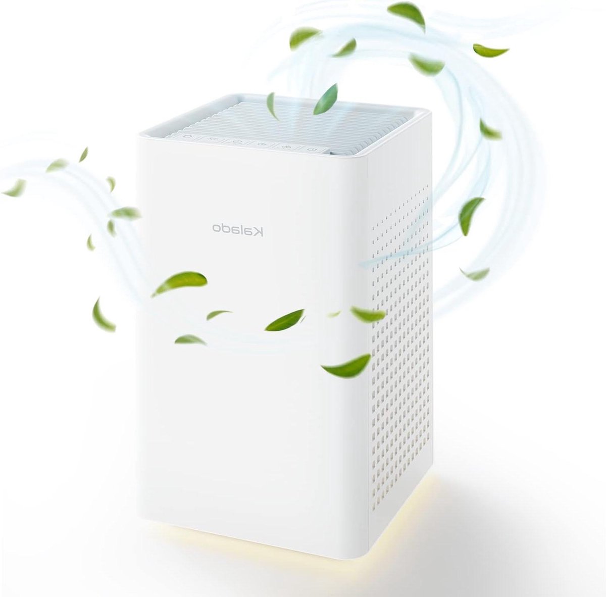Luchtreiniger voor slaapkamer tot 750 m² 20 dB geluidsarm echt H13 HEPA-filter verwijdert 9997% rook stof pollen ozonvrij draagbare luchtreiniger met slaapmodus Ozone filter (6151029786704)