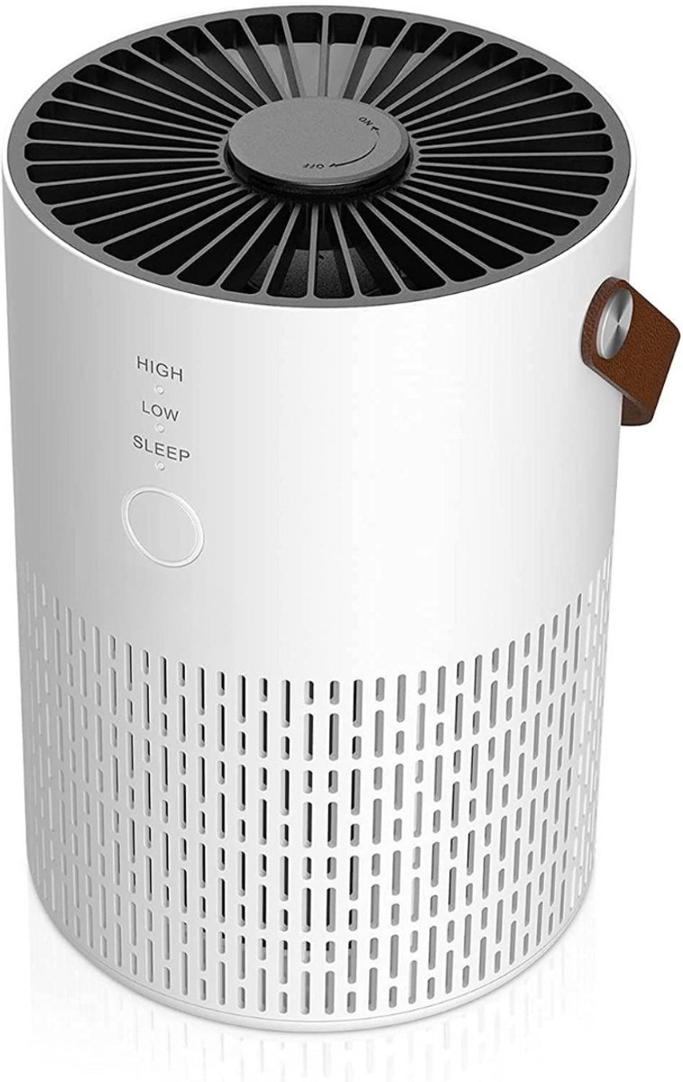 Solene Air Purifier - Luchtreiniger Met Hepa Filter - Ionisator - Werkt Tegen Huisstofmijt, Hooikoorts, Allergie, Stof - Slaapkamer, Thuis, Kantoor - Energiebesparend - (9502129551728)