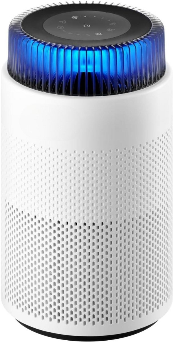 Solene Air Purifier - Luchtreiniger Met Hepa Filter - Ionisator - Werkt Tegen Huisstofmijt, Hooikoorts, Allergie, Stof - Slaapkamer, Thuis, Kantoor - Energiebesparend - (9506857349916)
