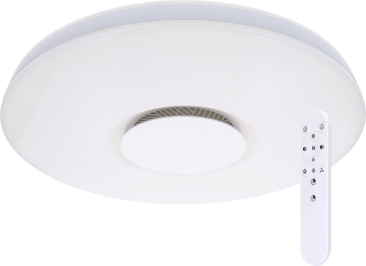 UV + HEPA Filter Lamp - LED Plafondlamp met luchtreiniger - Incl. Afstandsbediening & Nano Clean Tech (8720791831462)