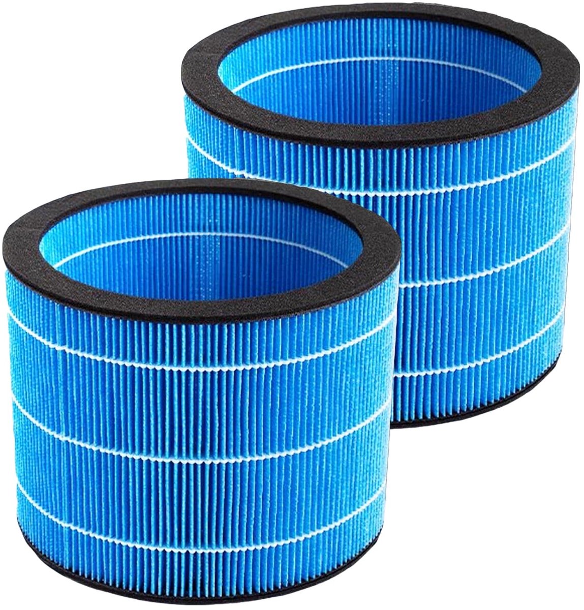Vervangingsfilter voor luchtreiniger - set van 2 - HEPA-filter - efficiënt (9506236555792)