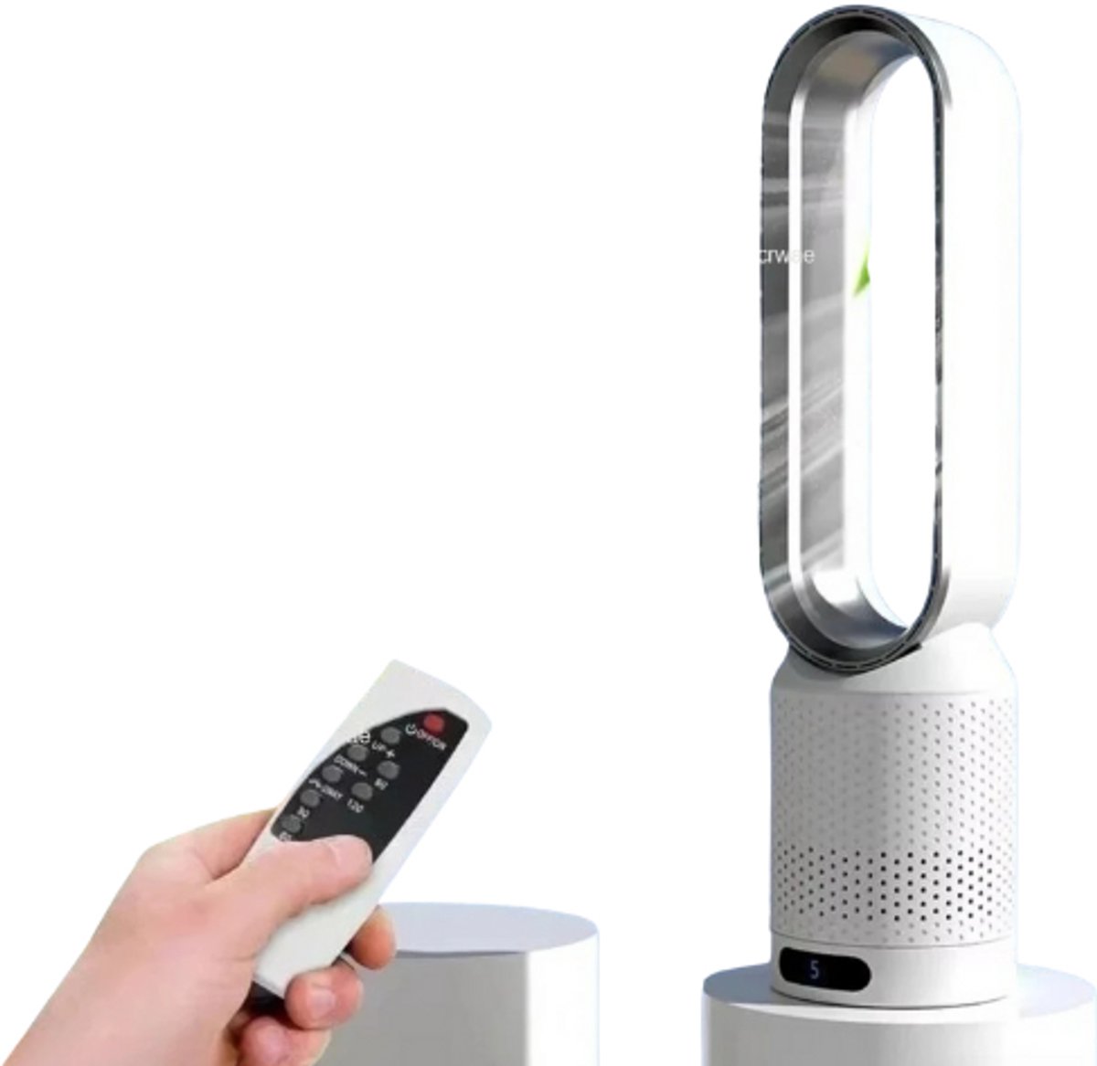 VirtuBuy® - Ventilator staand - Ventilator - Statiefventilator - Airco - Luchtreiniger - Stille ventilator (8721381600345)