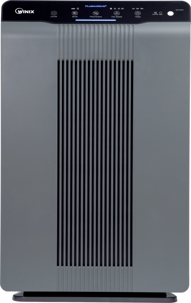 WINIX luchtreiniger 5300-2 | Luchtreiniger met HEPA filter (99,999%) en PlasmaWave Technologie | CADR 390m³ p/u en voor 99m² | Gecertificeerd op Hooikoorts, Allergieën en Fijnstof | Auto-mode, Timer, Slaap-mode en Luchtkwaliteit indicator (8809490585408)