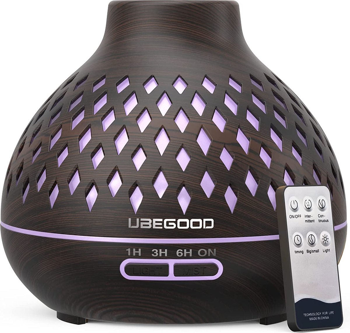 Aroma Diffuser - luchtreiniger voor grote ruimtes |Luxe wellness cadeau | Relax accessoires - Geurverspreider (8720837156177)