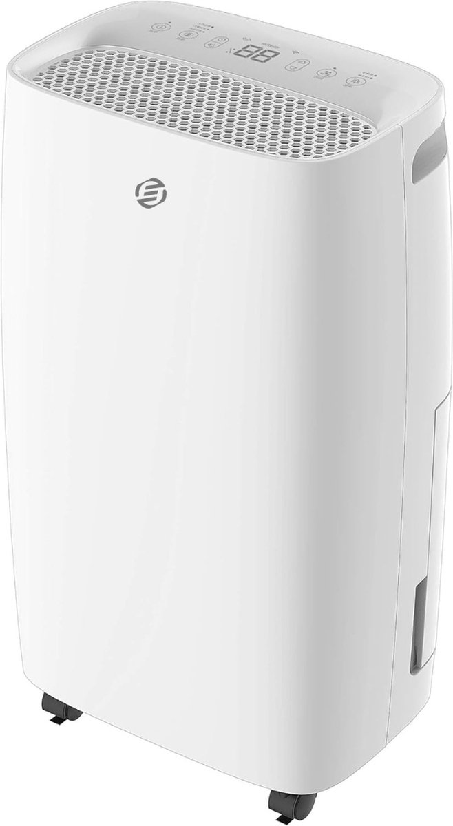 Equivera Vochtvreter Electrisch - Ontvochtiger - Ontvochtiger Huis - Ontvochtiger Kelderruimte - Luchtontvochtiger - luchtontvochtiger en luchtreiniger (8721025965182)