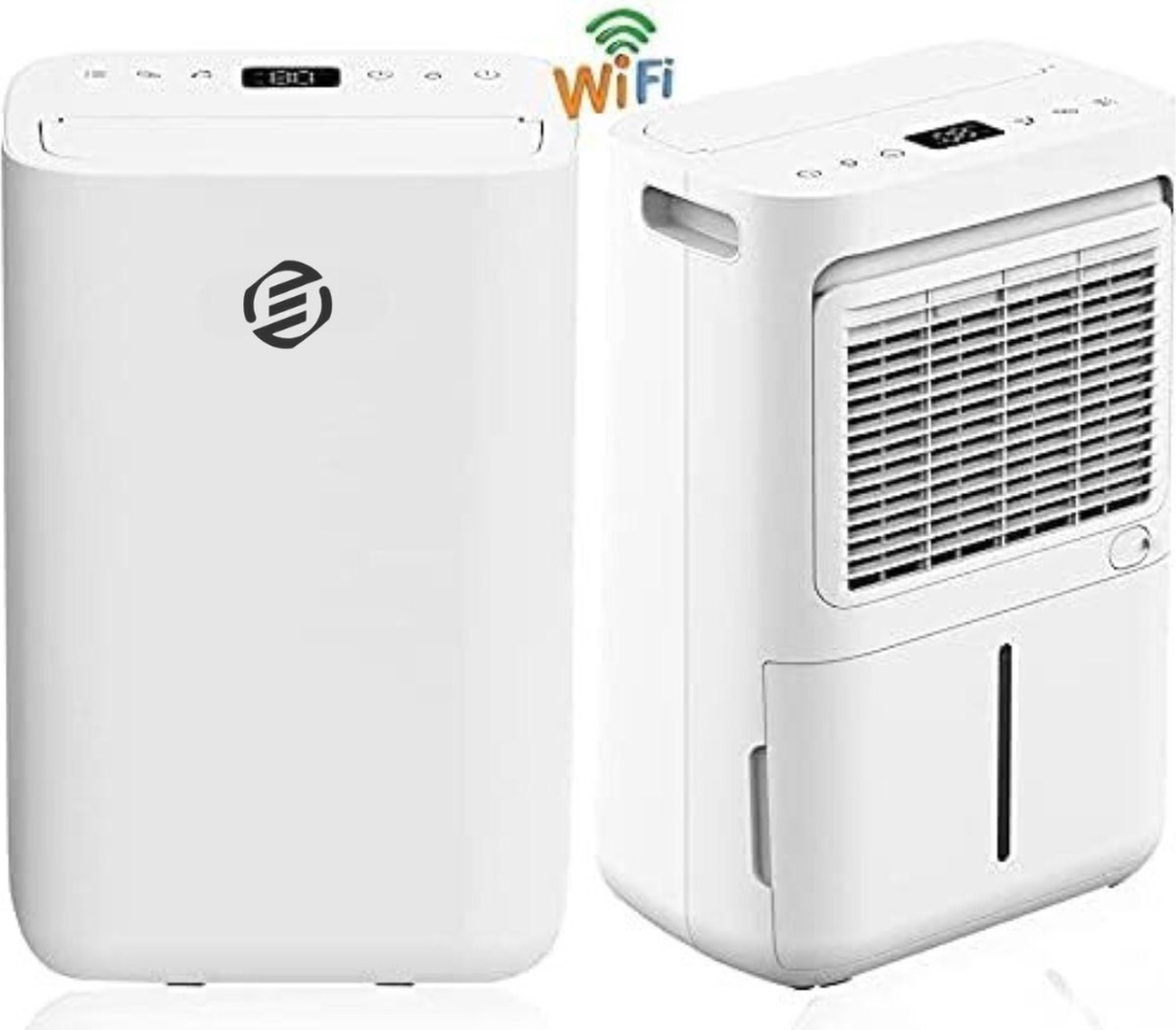 Equivera Vochtvreter Electrisch - Ontvochtiger - Ontvochtiger Huis - Ontvochtiger Kelderruimte - Luchtontvochtiger - luchtontvochtiger en luchtreiniger (8721257009333)