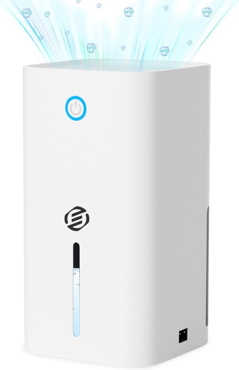 Equivera Vochtvreter Electrisch - Ontvochtiger - Ontvochtiger Huis - Ontvochtiger Kelderruimte - Luchtontvochtiger - luchtontvochtiger en luchtreiniger (8721257009197)