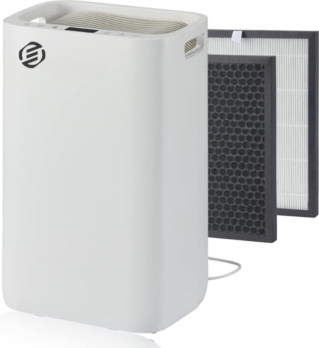 Equivera Vochtvreter Electrisch - Ontvochtiger - Ontvochtiger Huis - Ontvochtiger Kelderruimte - Luchtontvochtiger - luchtontvochtiger en luchtreiniger (8721257009395)