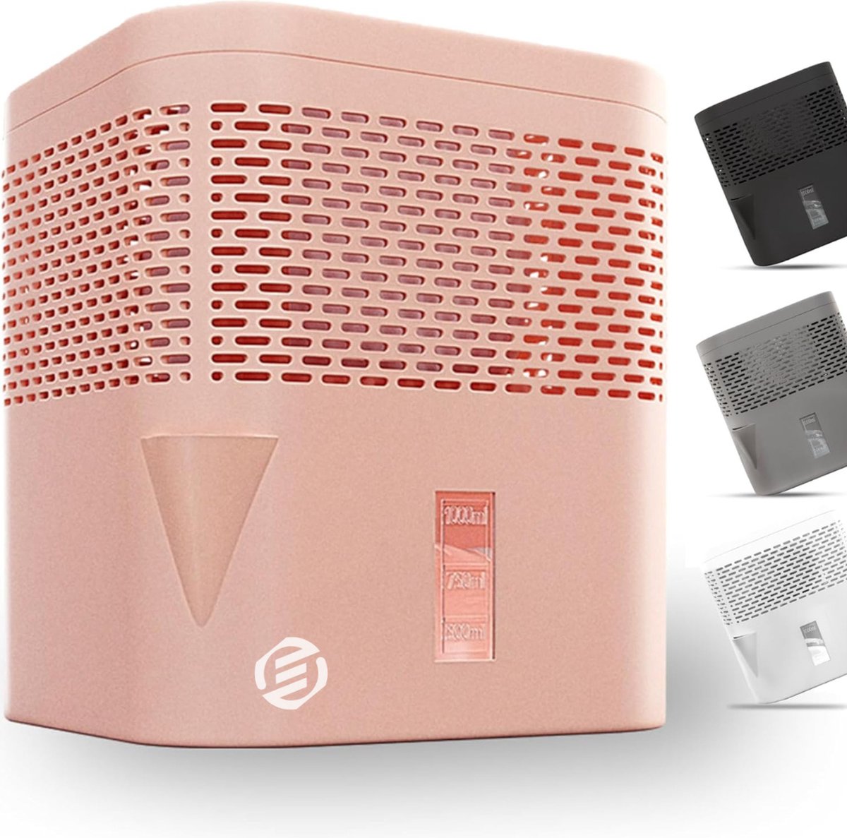 Equivera Vochtvreter Electrisch - Ontvochtiger - Ontvochtiger Huis - Ontvochtiger Kelderruimte - Luchtontvochtiger - luchtontvochtiger en luchtreiniger (8721025964970)