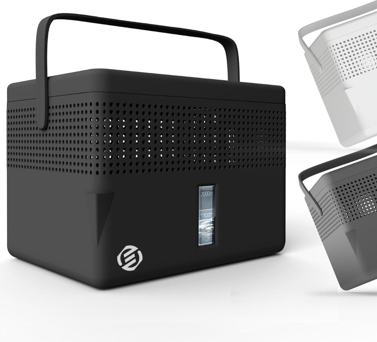 Equivera Vochtvreter Electrisch - Ontvochtiger - Ontvochtiger Huis - Ontvochtiger Kelderruimte - Luchtontvochtiger - luchtontvochtiger en luchtreiniger (8721025964956)