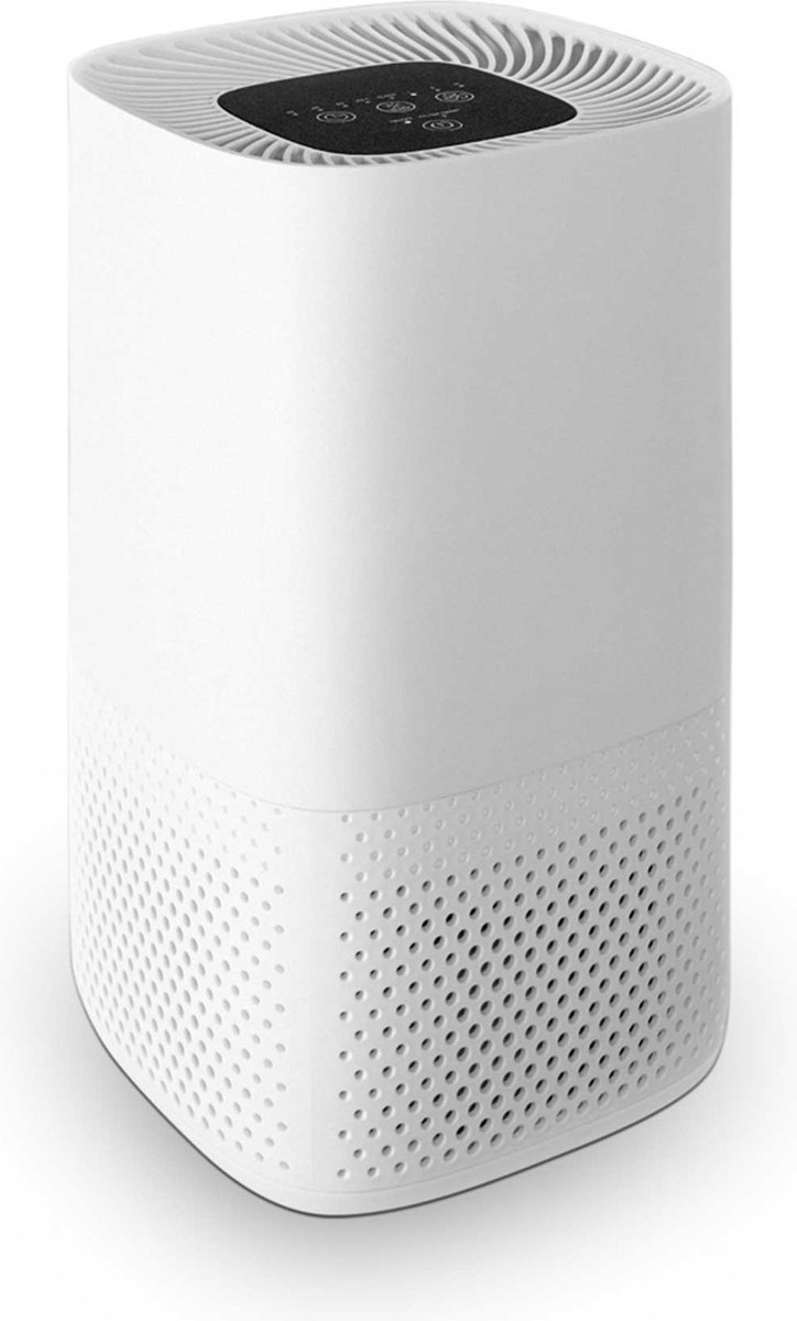 Lanaform - Air Purifier - Luchtreiniger Met HEPA Filter - 11 HEPA Filter Met 3 Lagen - Met UV Lamp - CADR 100m³/u - Timerfunctie & Nacht Mode - 4 Intensiteiten (5410984083916)