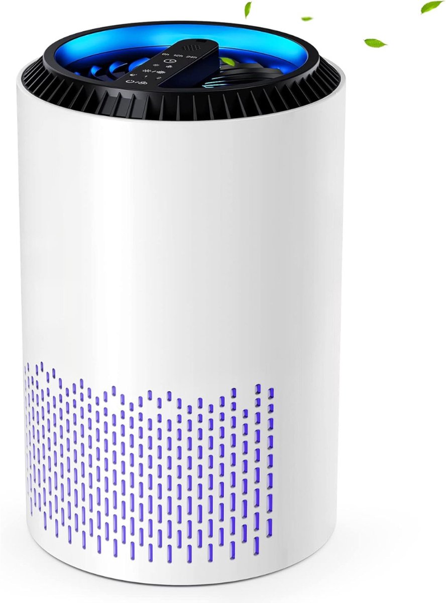 Luchtreiniger - HEPA H13 Filter - Goed tegen hooikoorts - Zuinig energieverbruik - 3 filter levels (9509326574796)