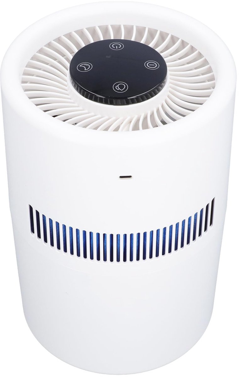 2 in 1 Luchtreiniger en Luchtbevochtiger - 5W, 4L Watertank - USB Desktop Bevochtiger voor Kantoor en Slaapkamer (6154338874841)