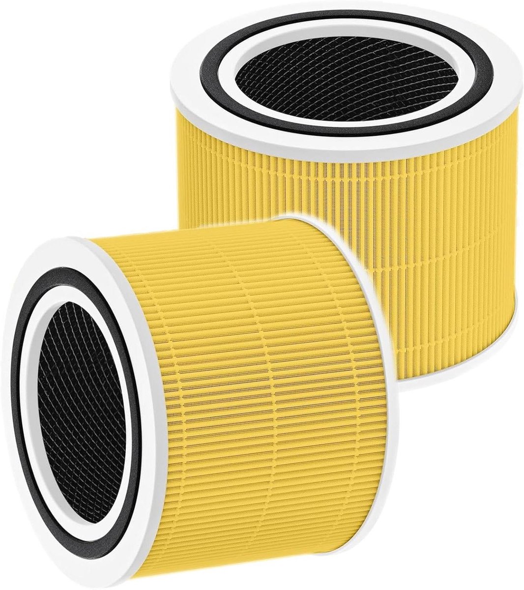 Allecto Plus - 3-in-1 luchtfilter vervanging voor luchtreiniger - Hoge efficiency - 2 stuks (8785327298850)