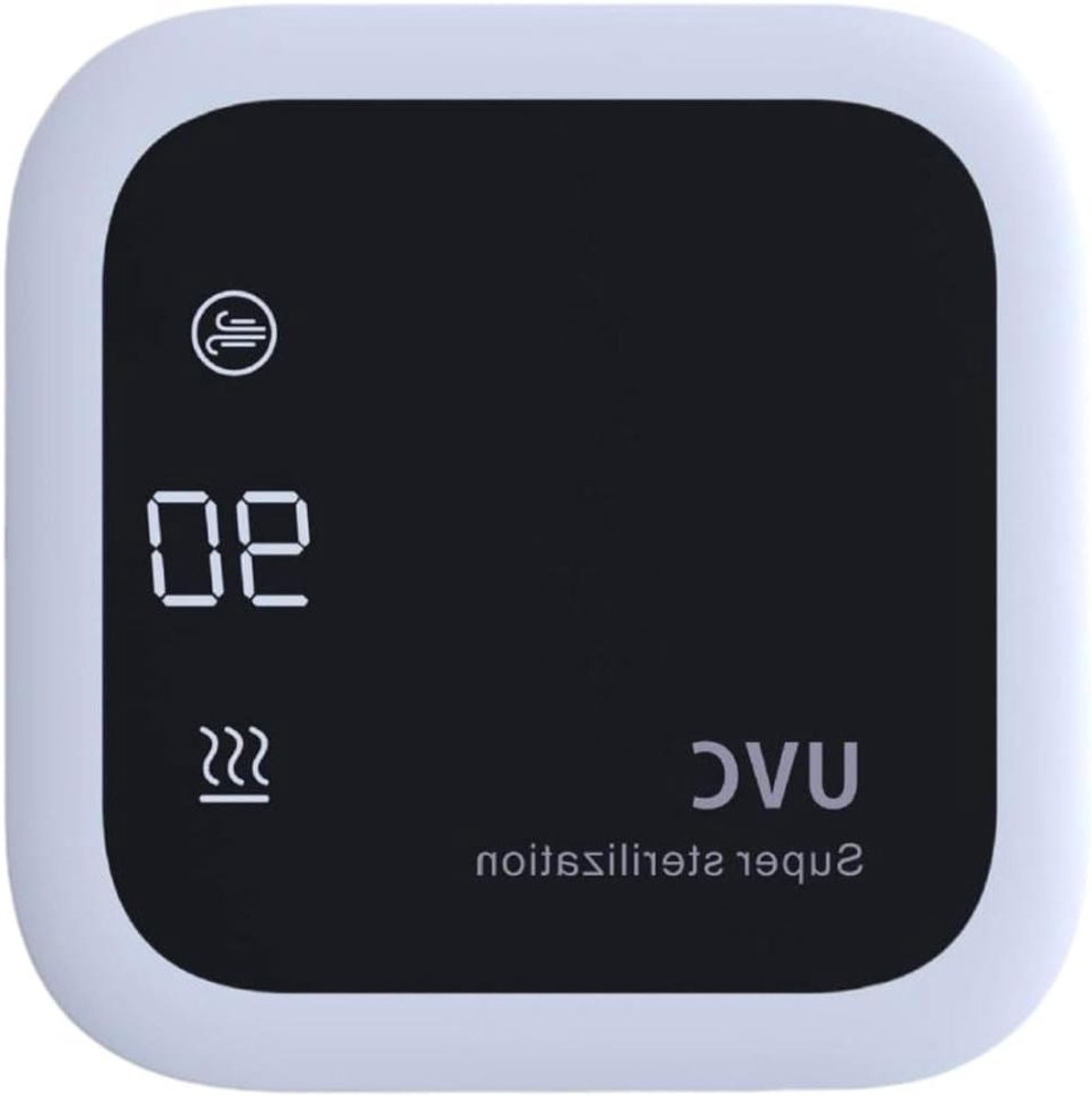 Allecto Plus - UV-desinfectie tandenborstelhouder met luchtreiniger - Tandenborstel sanitizer - Tandenborstel sterilisator - Intelligente tandenborstel organizer - Tandenborstel desinfectiemiddel opbergbox (8785334193575)