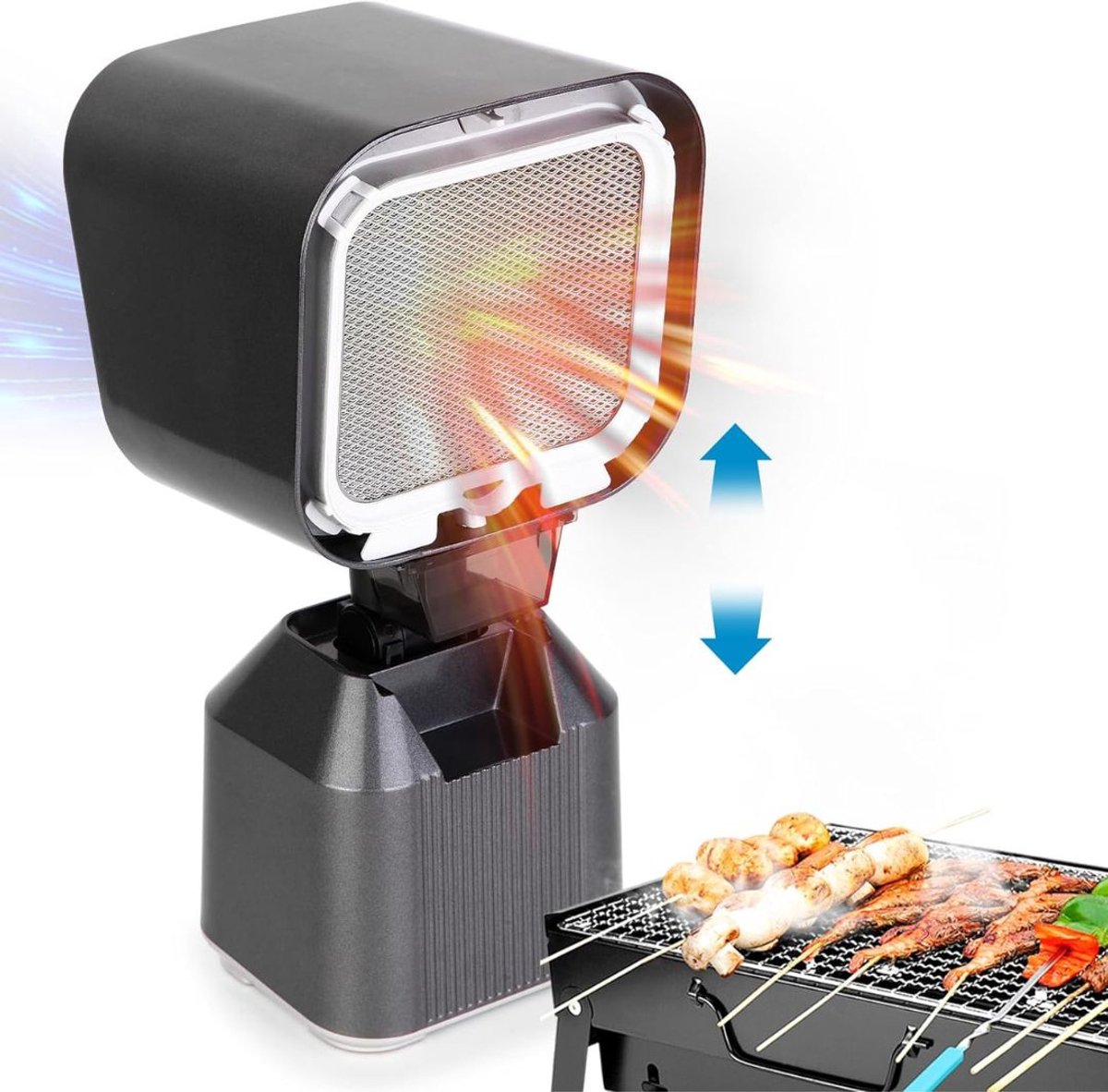 ApexArte® Draagbare Afzuigkap Keuken - Mini Luchtreiniger - Extra Sterke Zuigkracht (6152744073070)