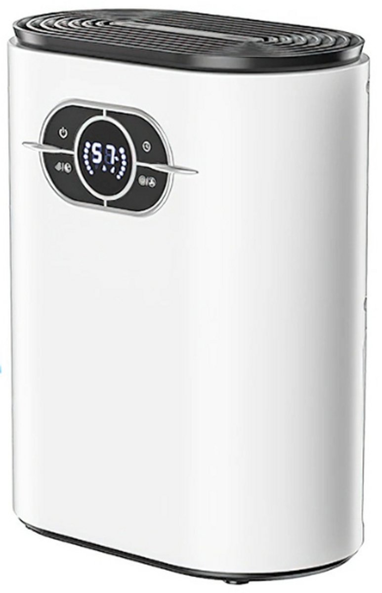 Boleen - Mini Luchtontvochtiger - luchtbevochtiger - Luchtreinigers - Aroma Diffuser - Met Touchscreen - 2 in 1 - Draagbaar (8721264973719)