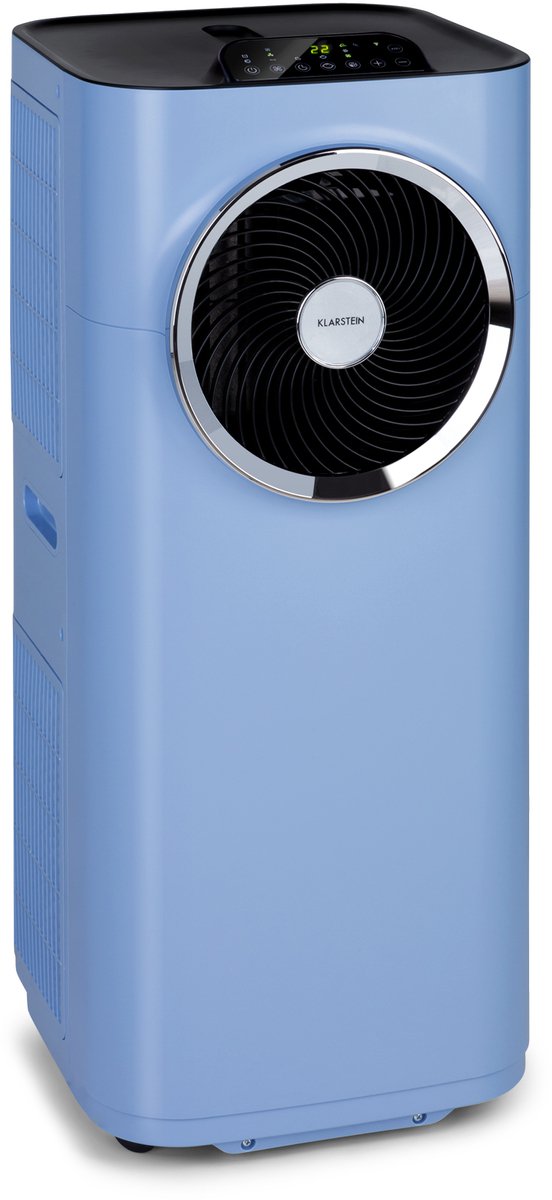 Klarstein mobiele airconditioner met luchtafvoerslang, 5-in-1 airconditioner, ventilator, luchtontvochtiger, luchtreiniger & nachtmodus, app-bediening, kleine & draagbare airconditioner voor thuis & op kantoor, 7000 BTU (4060656448768)