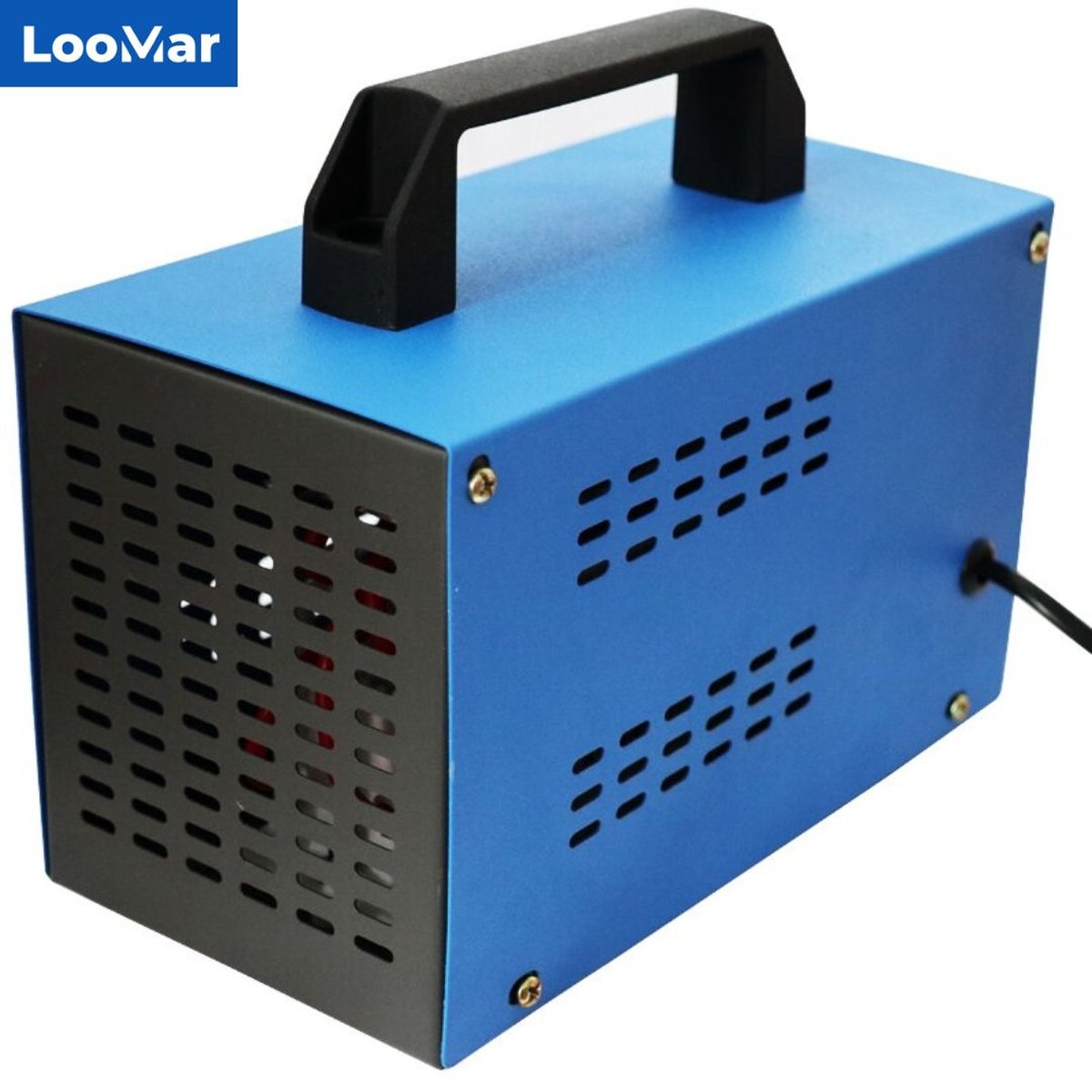 LooMar Ozon Generator - Ozongenerator Luchtreiniger - Luchtreiniger - Desinfectie - Sterilisatie - Sterilisator Elektrisch - 48g - Blauw (8720872523521)