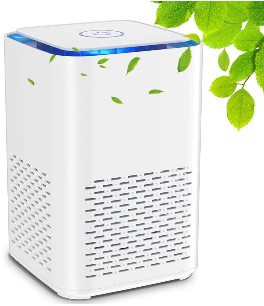 Luchtreiniger met HEPA H13 Filter - 3-staps Filtratie, Ideaal voor Allergieën, Air Purifier en Aroma Therapie (6152820156192)