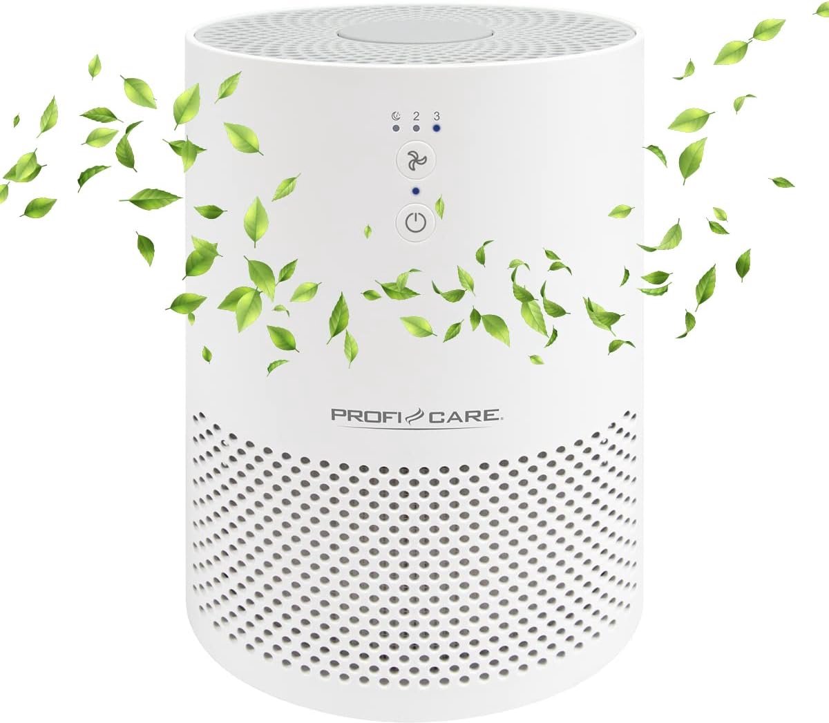 Luchtreiniger met LED-verlichting voor ruimtes tot 20 m² - 2-filtersysteem (8721316522520)