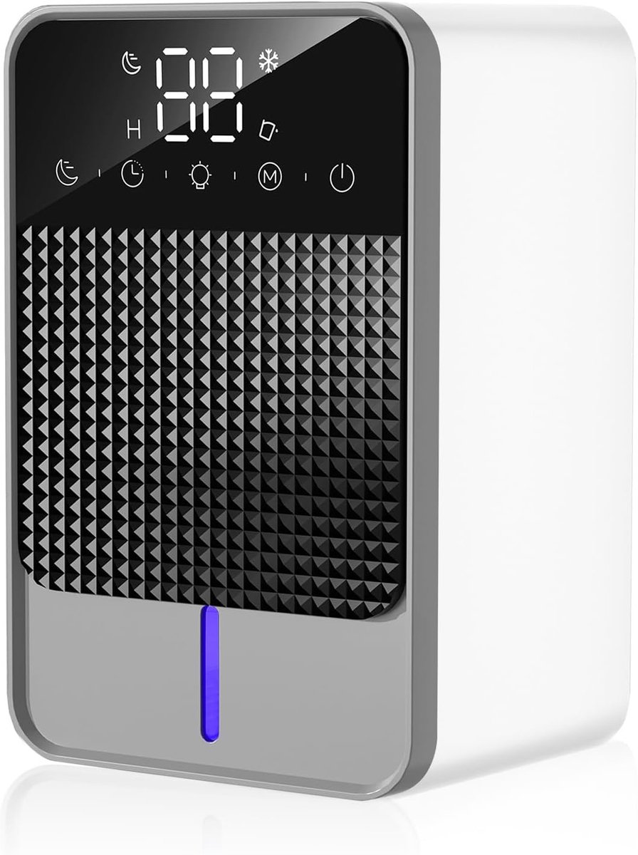 Ontvochtiger Huis - Luchtontvochtiger en Luchtreiniger - Slaapkamer - Kelder - Wit (6152122759756)