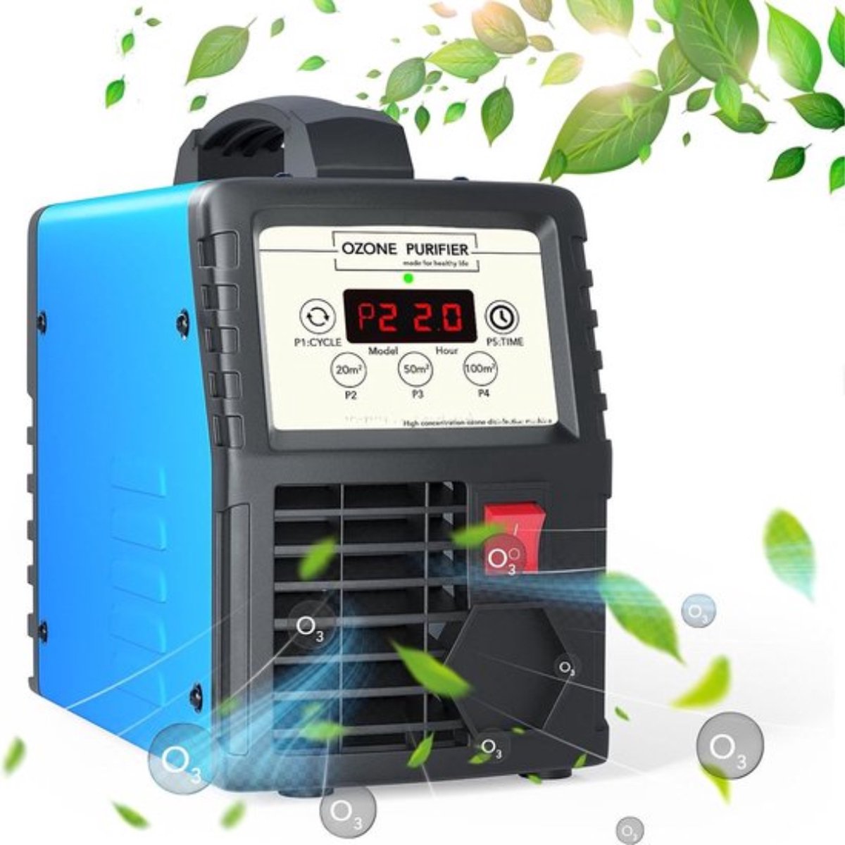 Ozon Generator - Ozon Apparaat - Ozongenerator - Luchtreiniger - Lucht Verschoner - Lucht Sterilisatie (8721249884290)