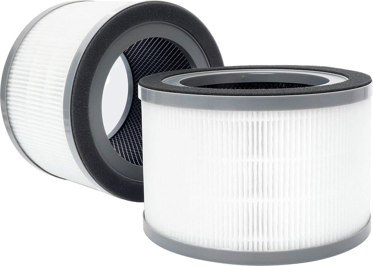 True HEPA-vervangingsfilters voor Vista 200 luchtreiniger - H13-kwaliteit - verpakking van 2 - 3-in-1 filter (8785305346931)
