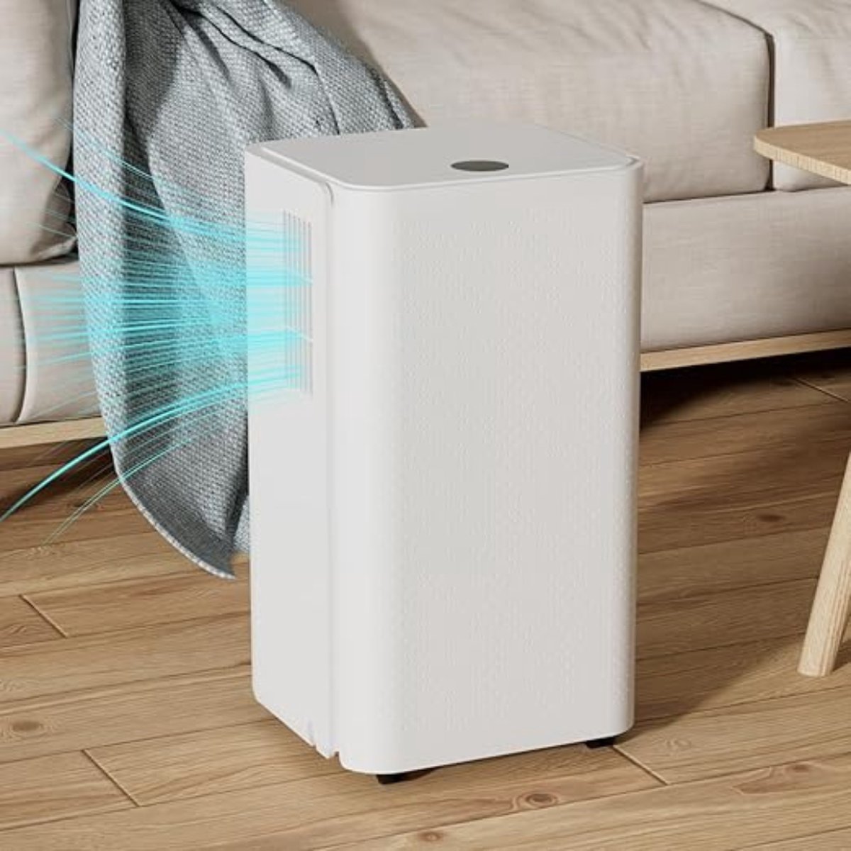 Vochtvreter Elektrisch - Deshumidificateur - Luchtontvochtiger - Dehumidifier - Ontvochtiger - Luchtreiniger Kelder - Voor in Huis - Slaapkamer & Badkamer - 16 l/dag (8721184116951)