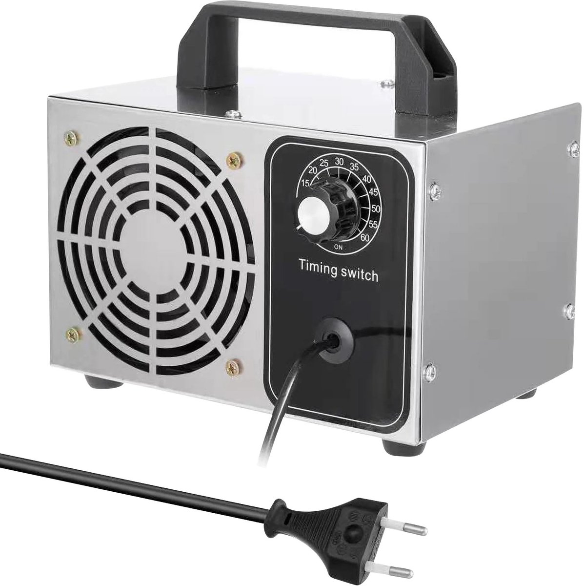 Vuore Ozon generator - Luchtreiniger - Ozon luchtreiniger - Reiniger - 32g/u - Roestvrijstaal - Voor ruimtes tussen 10-20m³ (8721425870024)