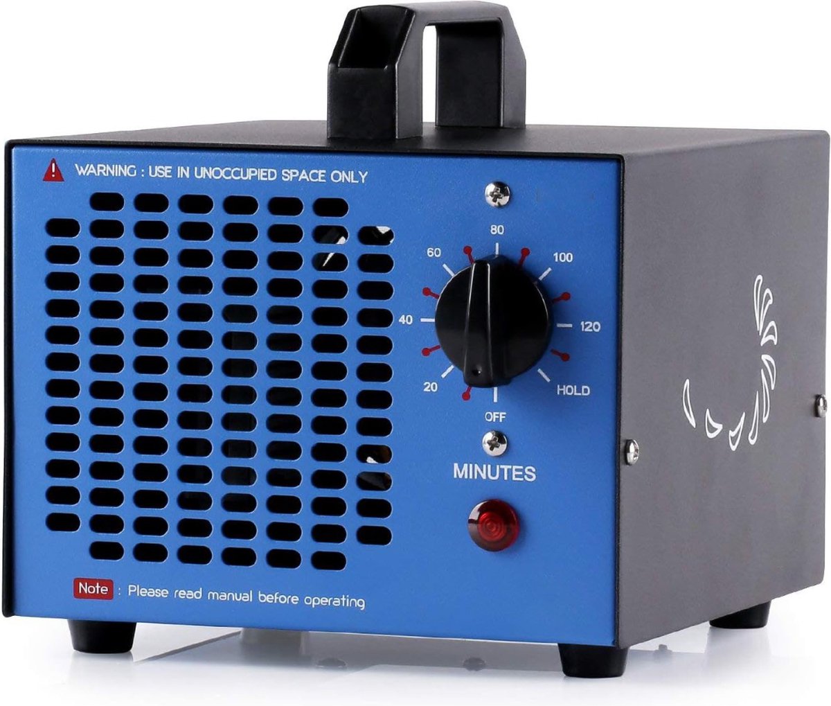 White-Label® Ozon Generator - Ozon Apparaat - Ozongenerator - Luchtreiniger - Lucht Verschoner - Lucht Sterilisatie - Blauw (6152731833847)