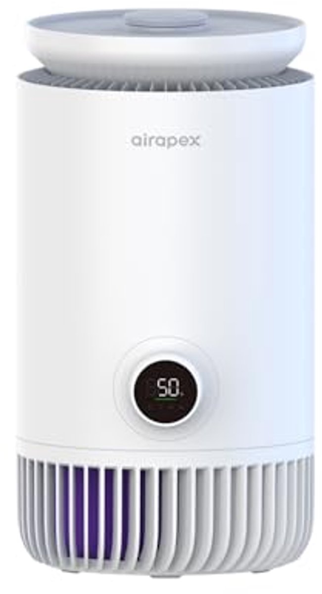 2-in-1 Luchtreiniger en Luchtbevochtiger met HEPA-filter voor Slaapkamer - WIFI Connect (6153910282234)