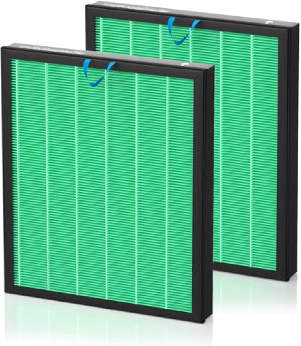 3-in-1 H13 True HEPA en actieve kool vervangingsfilter voor luchtreinigers - 2 stuks (6154014857847)