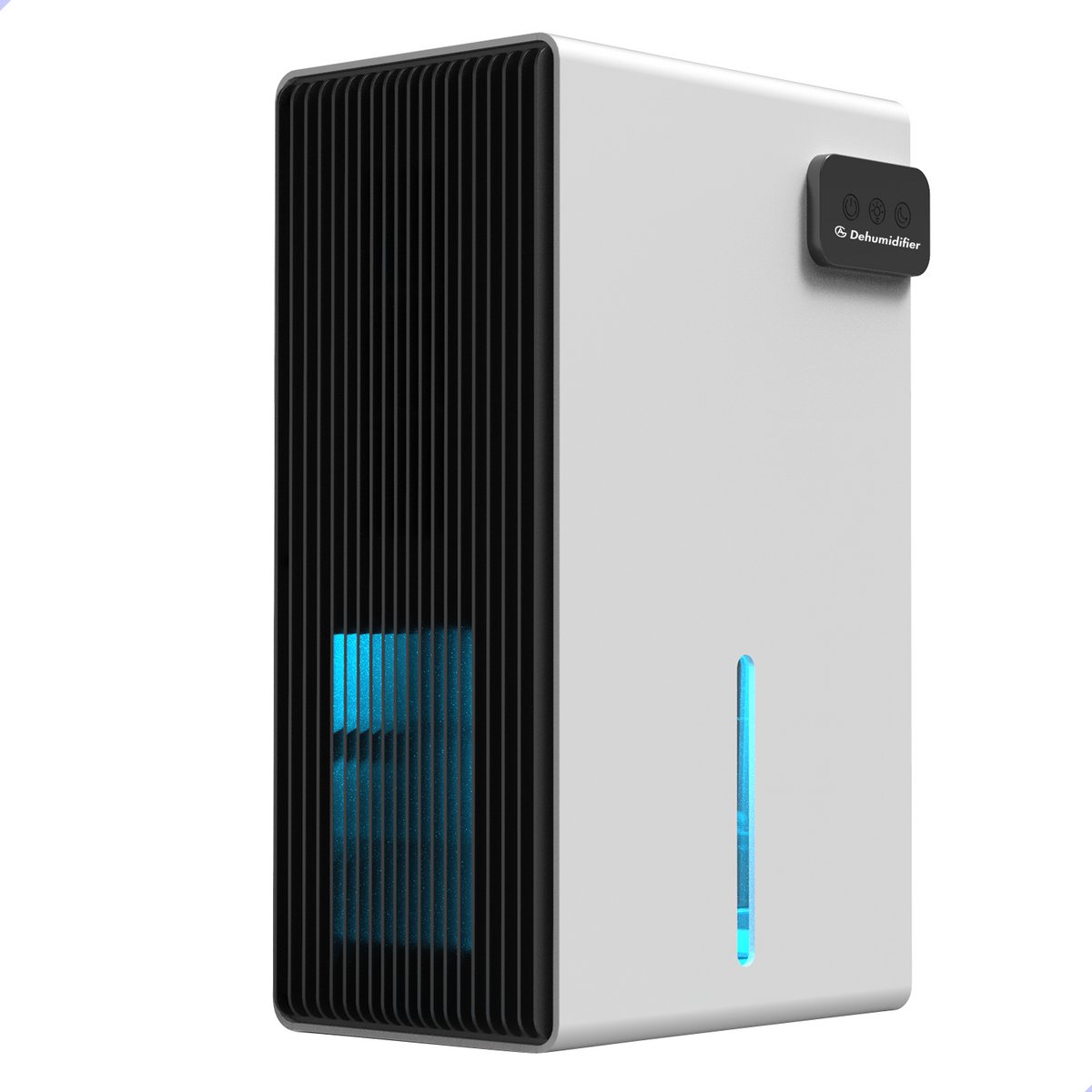 AG240 Luchtontvochtiger - Luchtreiniger - Dehumidifier - Grote watertank 2.5L capaciteit, 800ml/D ontvochtiging, 10-35m2 bereik -energiezuinig, verlichting 7 kleuren - Voor huis, kamer, badkamer & kelder (8720387175758)