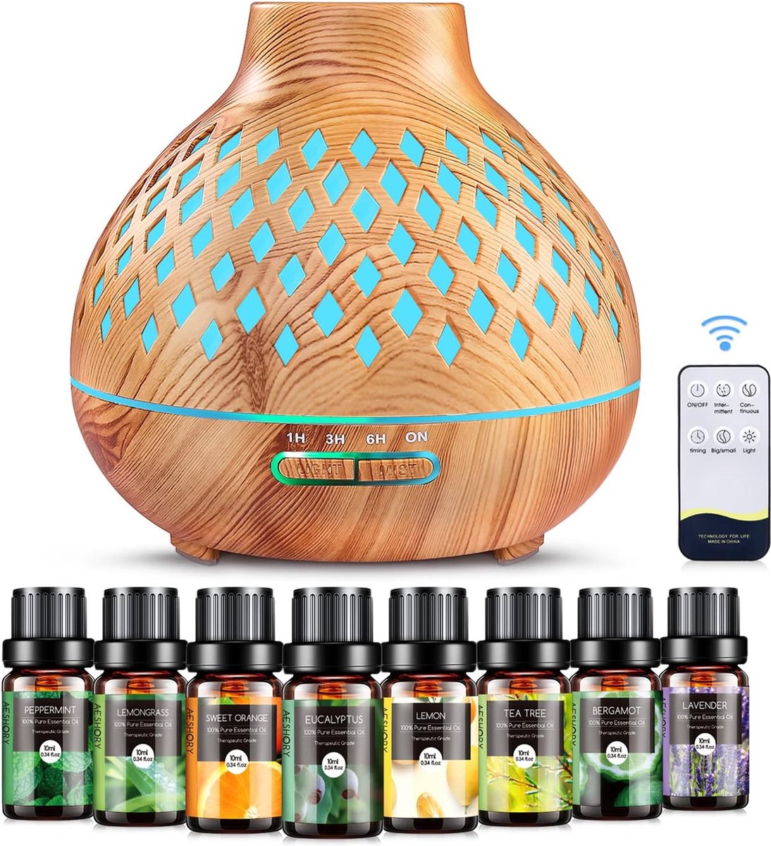 Aroma Diffuser - luchtreiniger voor grote kamers | Relax accessoires - Aromaverspreider - Aromaverspreider (8785292194737)