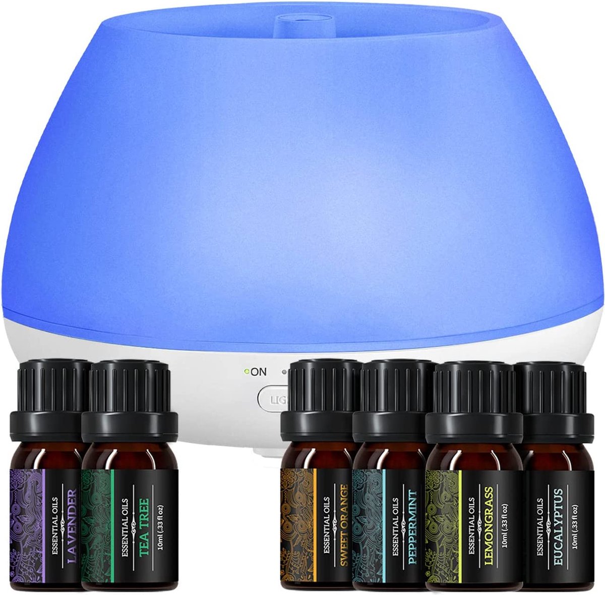 Aroma Diffuser - luchtreiniger voor grote ruimtes |Luxe wellness cadeau | Relax accessoires - Geurverspreider (8720837156887)